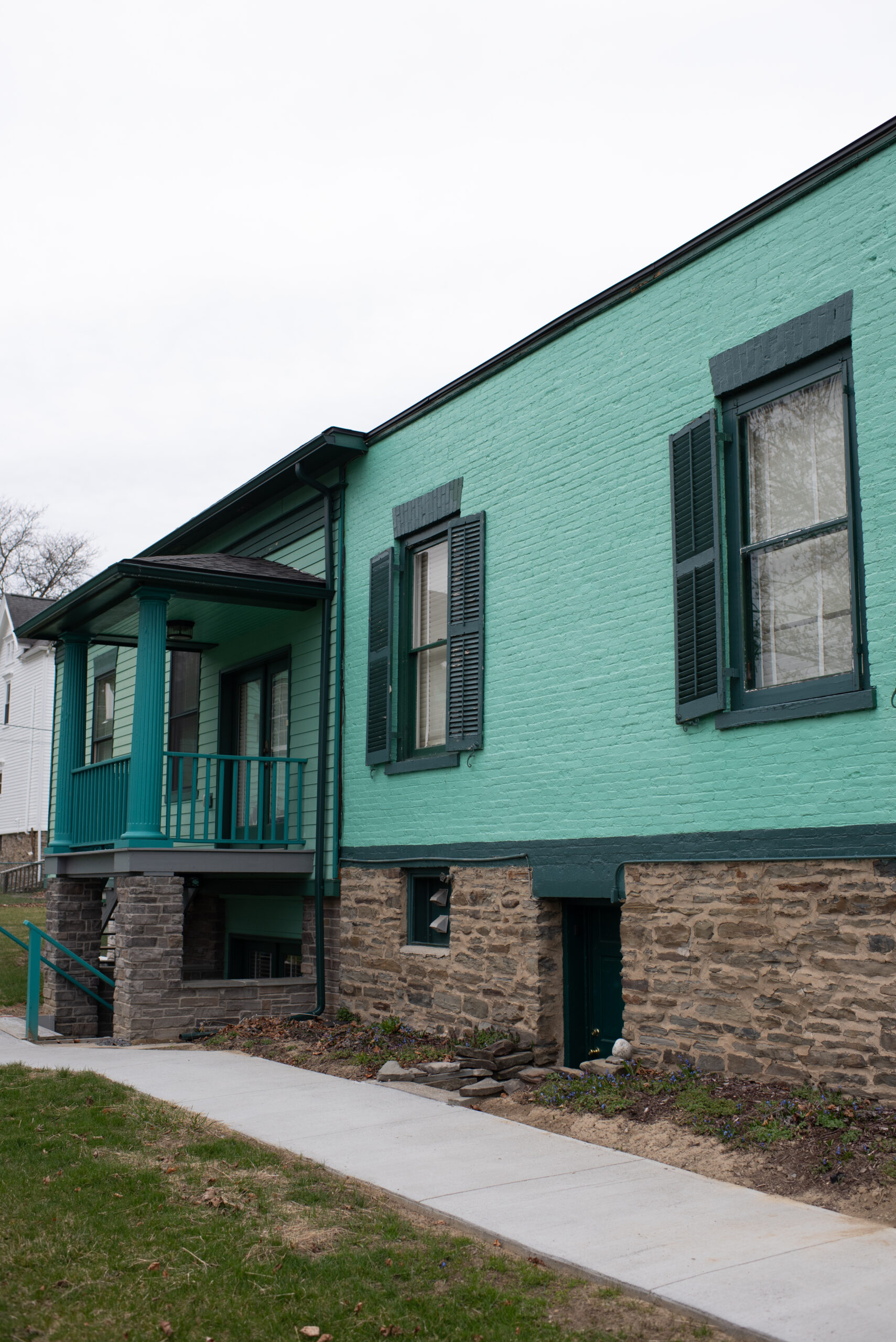 Back of main house