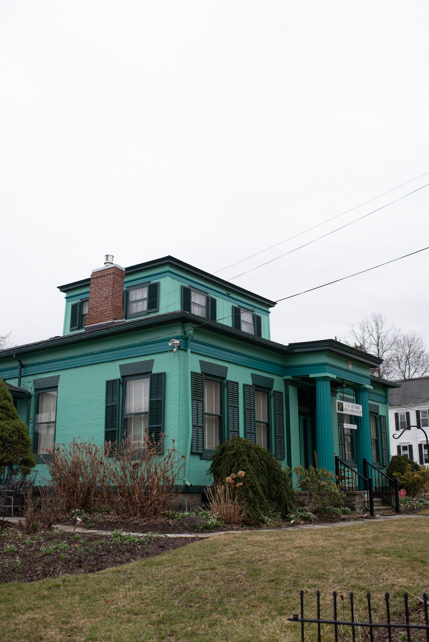 J.S. Hubbs Guest House corner view