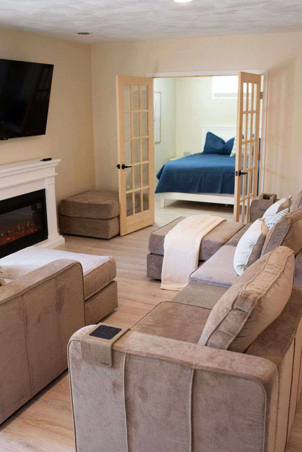 Living room TV area
