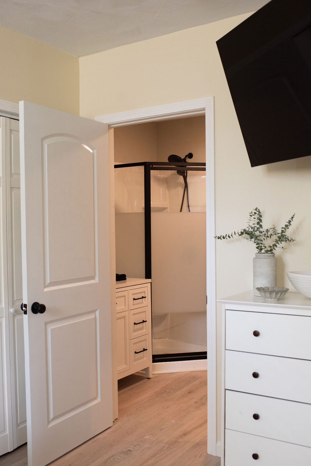 Bathroom from bedroom