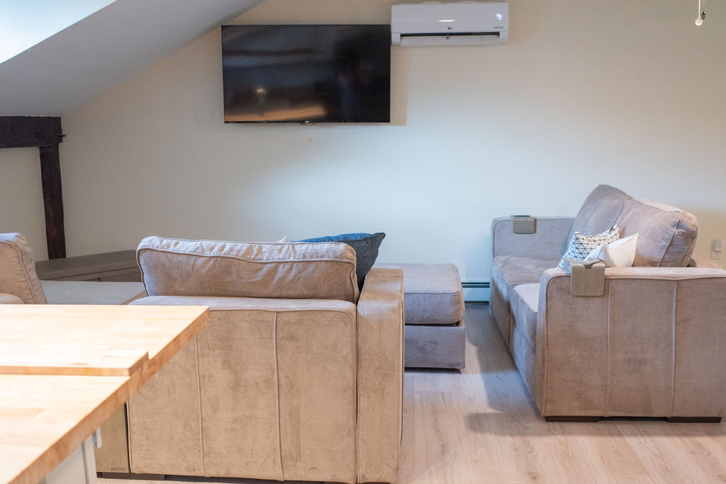Living room from kitchen