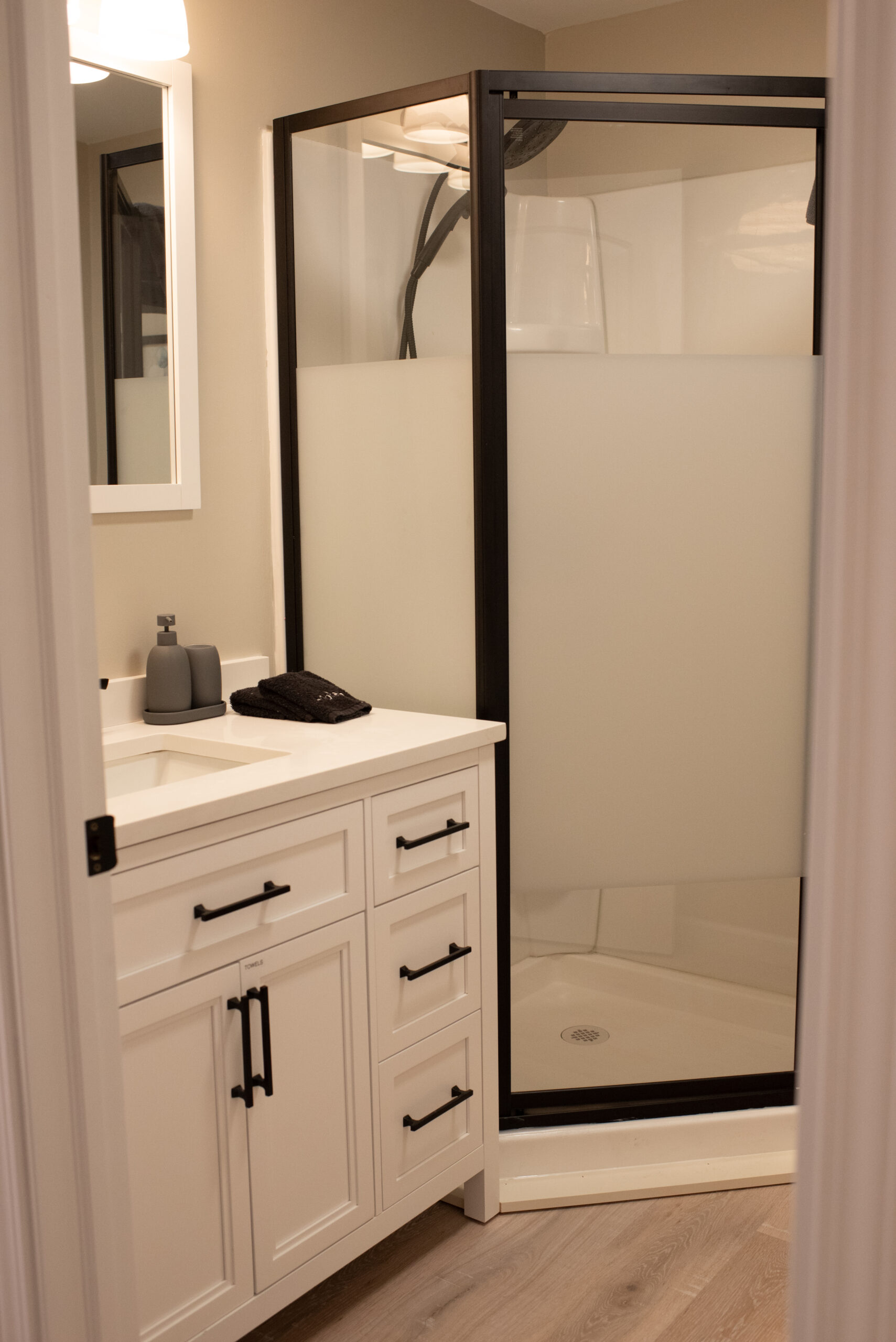 Secondary bathroom